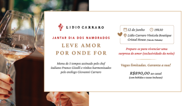 JANTAR DIA DOS NAMORADOS LEVE AMOR POR ONDE FOR